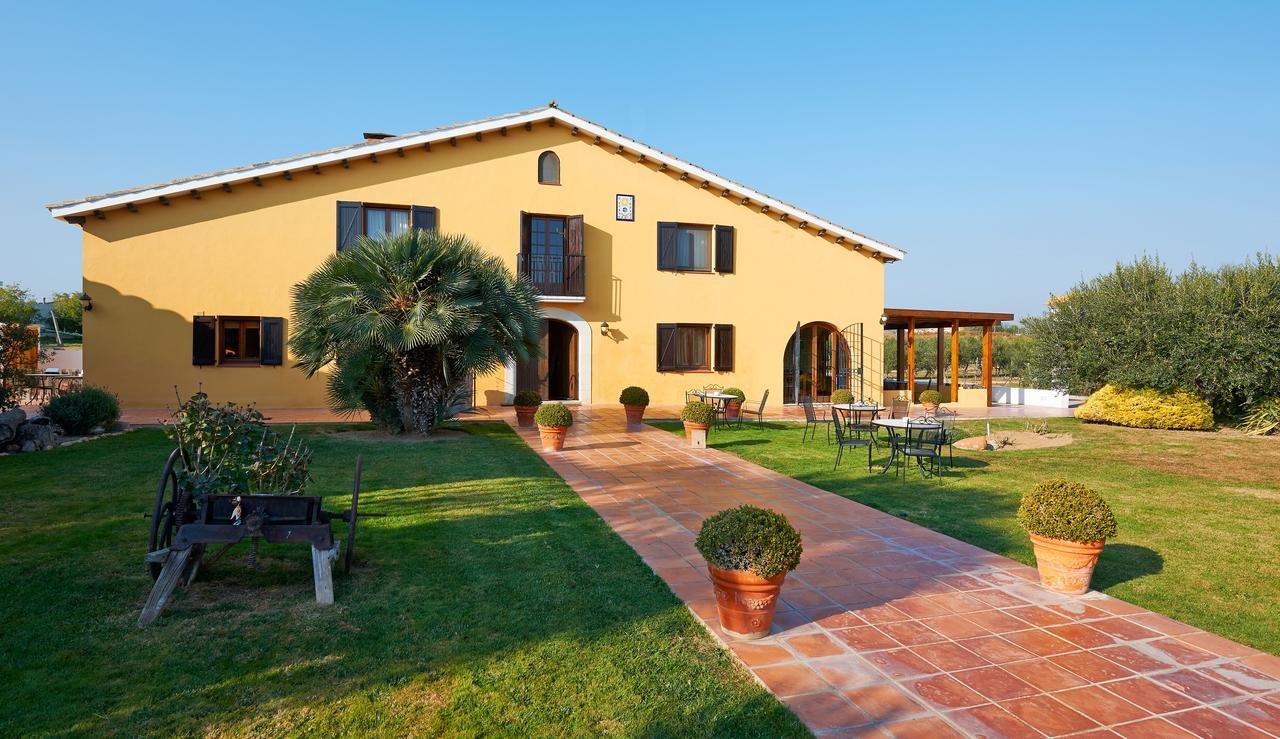 Hotel Rural Cal Ruget Vilobi Del Penedes Ngoại thất bức ảnh