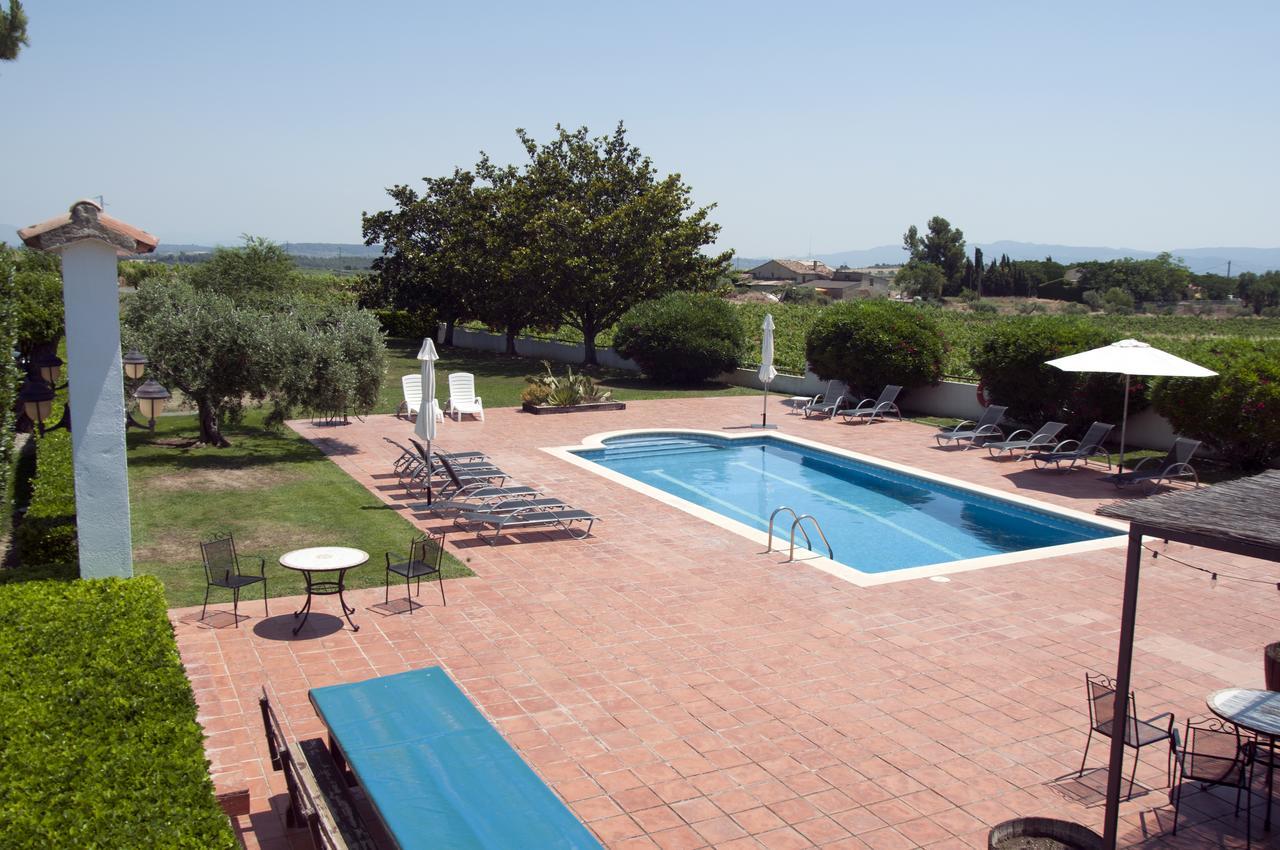 Hotel Rural Cal Ruget Vilobi Del Penedes Ngoại thất bức ảnh