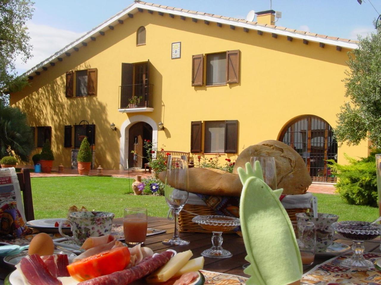 Hotel Rural Cal Ruget Vilobi Del Penedes Ngoại thất bức ảnh
